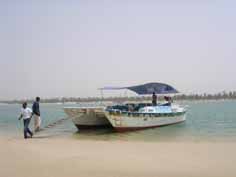Le catamaran au Sénégal